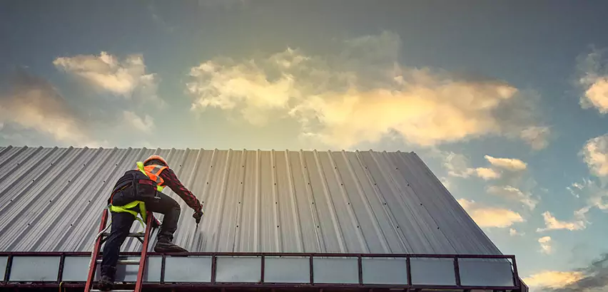 Commercial Built-Up Roof Installation in West Chicago