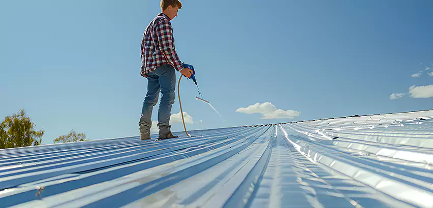 EPDM Roofing Installation Drip Edge in West Chicago