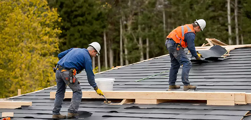 Garage Felt Roof Replacement in West Chicago