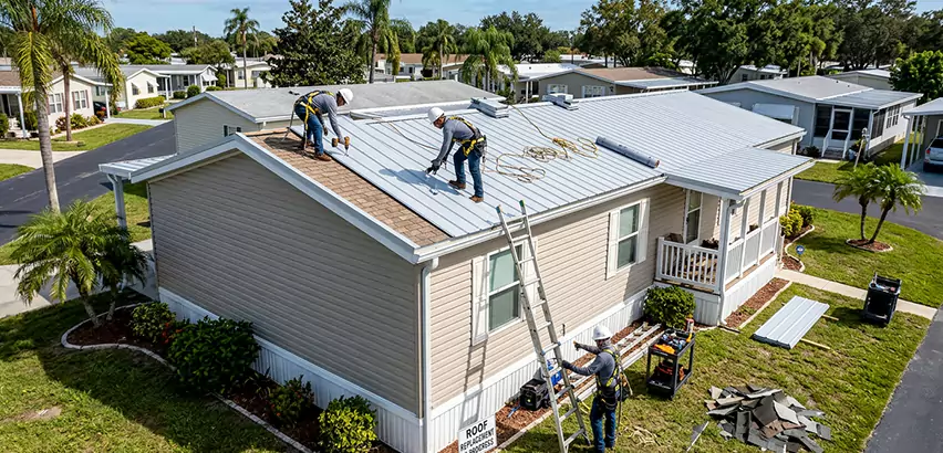 Mobile Home Metal Roof Replacement in West Chicago