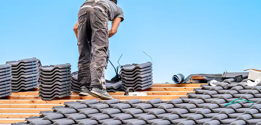 Replacing Tile Roof Underlayment in West Chicago