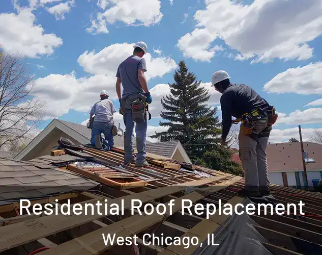  Residential Roof Replacement West Chicago, IL